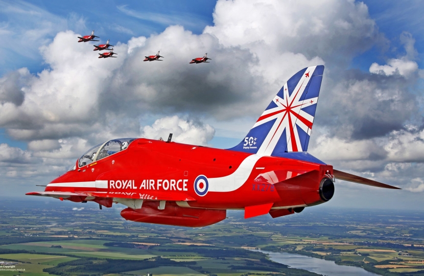 Red Arrow - © Crown Copyright 2014  Photographer: SAC Adam Fletcher - RAF