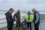 Inspecting the flooding