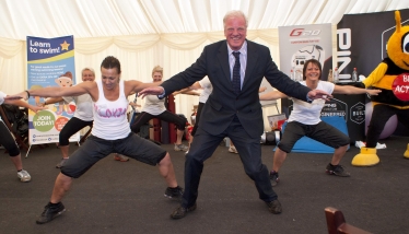 Edward Leigh at the Lincolnshire Show