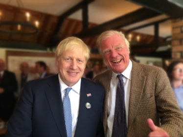 Prime Minister Rt. Hon. Boris Johnson MP and Rt. Hon. Sir Edward Leigh MP