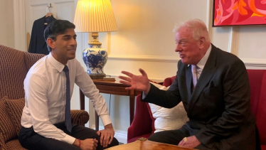 Rishi Sunak & Sir Edward Leigh