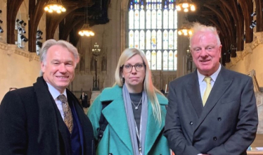 Sir Edward with West Lindsey Officials